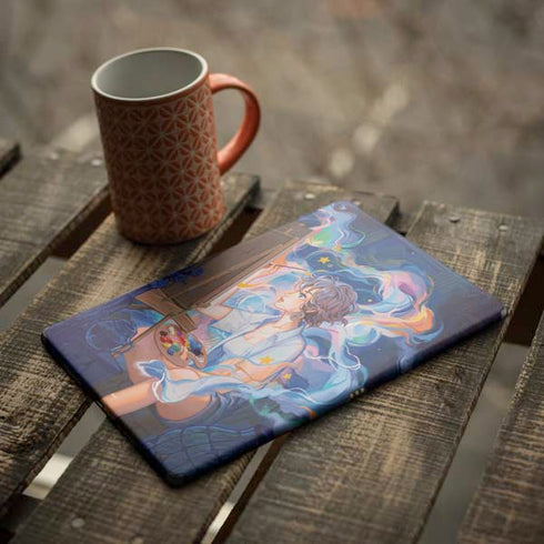 Rainbow Anime Artist Painter by Ivy Dolamore iPad Skins